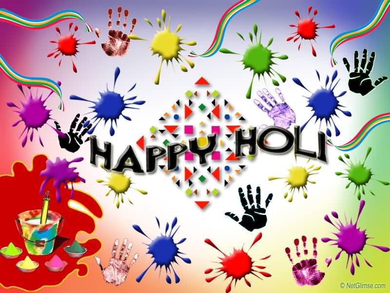 Happy Holi Beautiful Card
