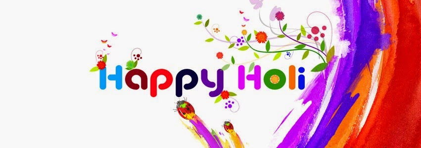 Happy Holi Colorful Facebook Cover Picture