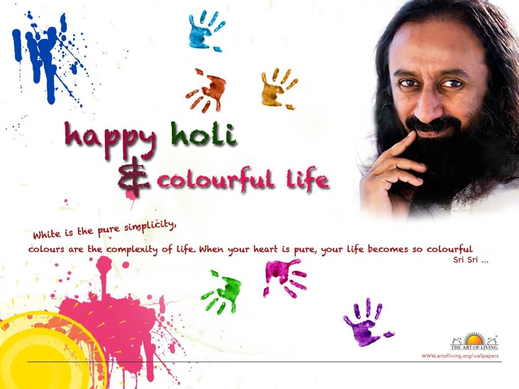 Happy Holi & Colorful Life 2017