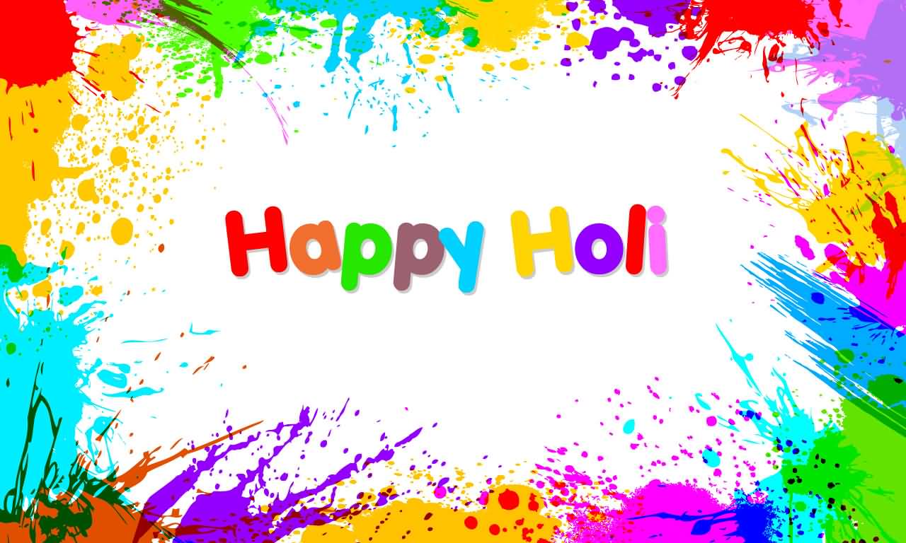 Happy Holi Colorful Picture