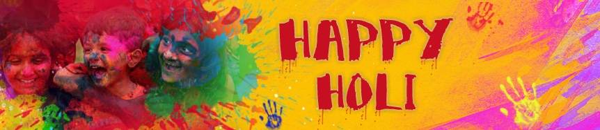 Happy Holi Header Image