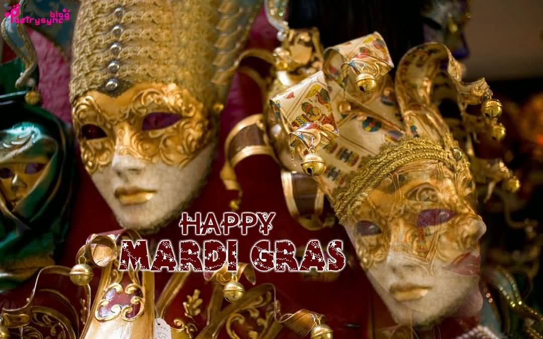 Happy Mardi Gras 2017 Beautiful Masks Picture