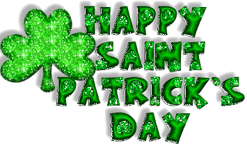 Happy Saint Patrick’s Day Glitter Wishes Picture