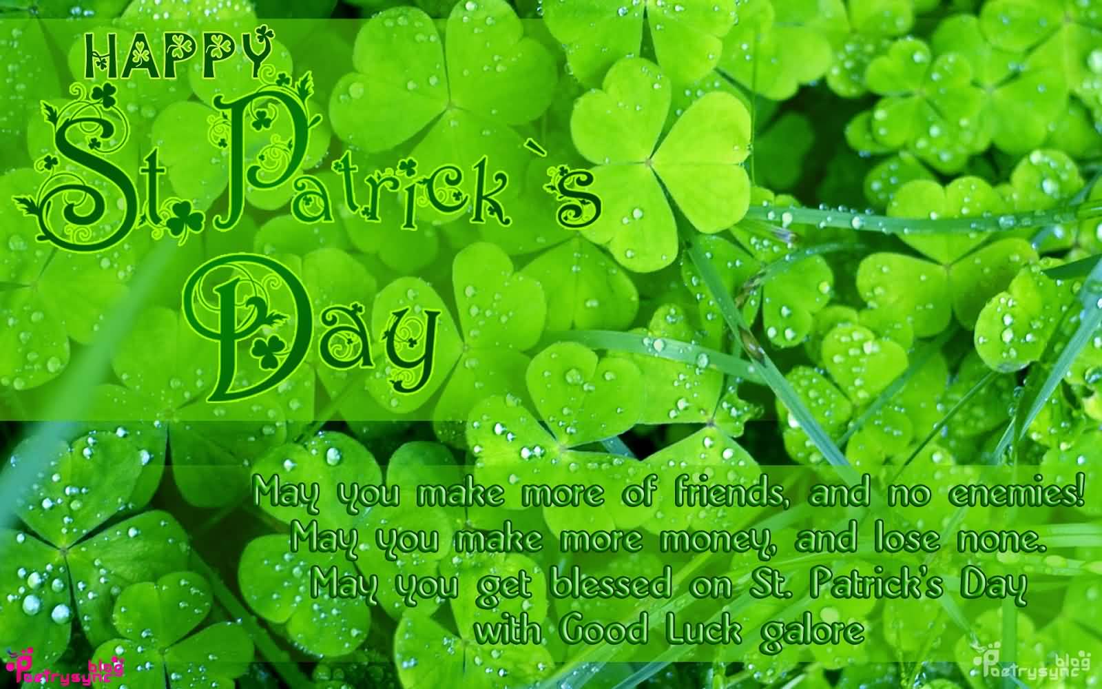 Happy Saint Patrick's Day Greetings Picture