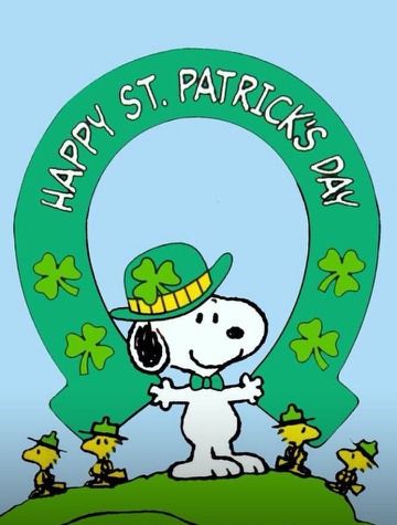 Happy Saint Patrick's Day Snoopy Dog Picture