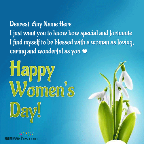 Happy Women's Day 2017 Greeting Card