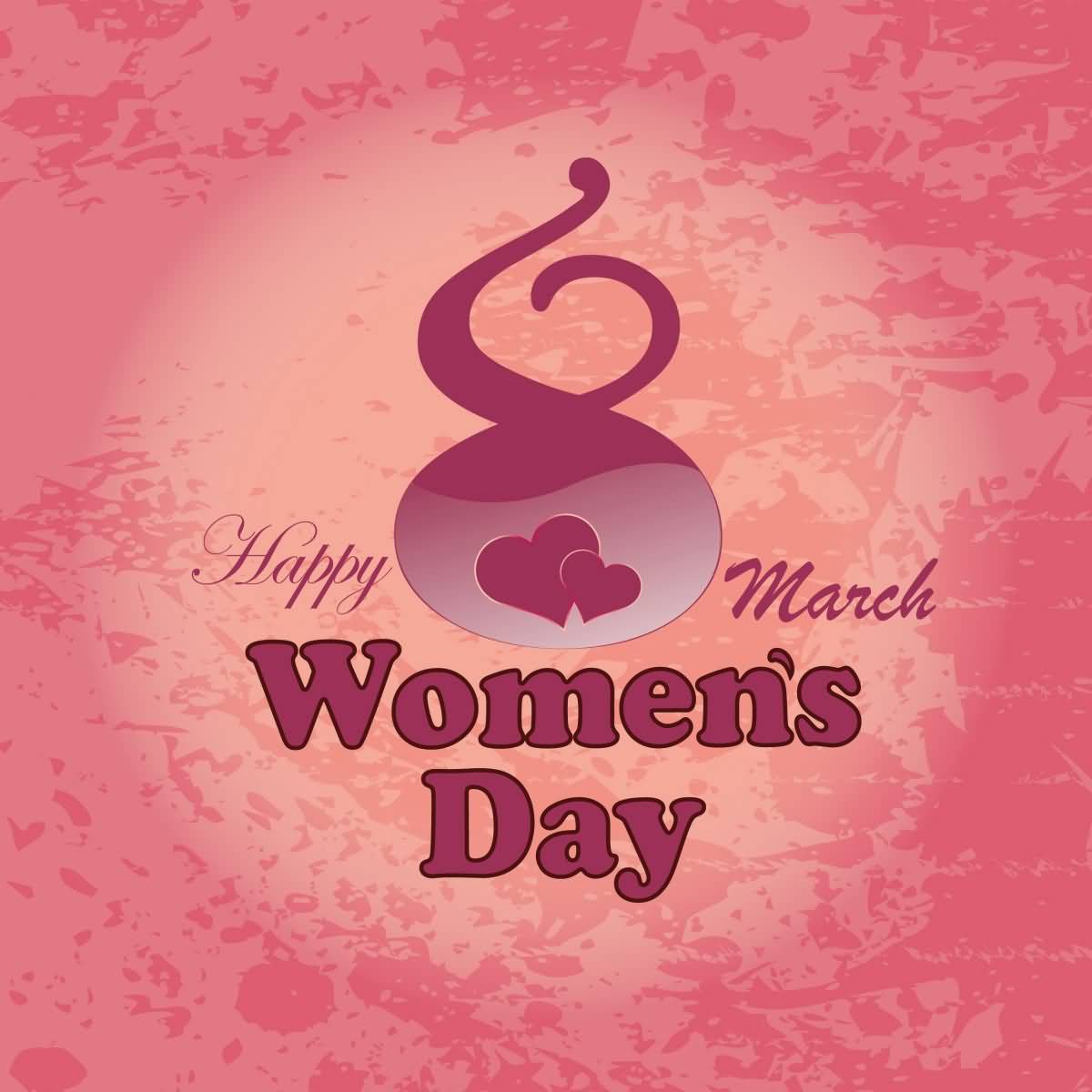 Happy Women's Day 8th March Card
