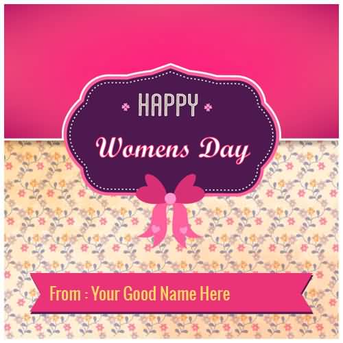 Happy Women's Day Greeting Card