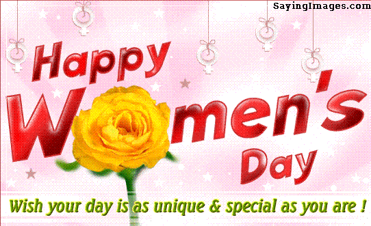 Happy Women's Day Wish Your Day Is As Unique & Special As You Are