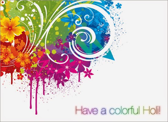 Have A Colorful Holi Greeting Card