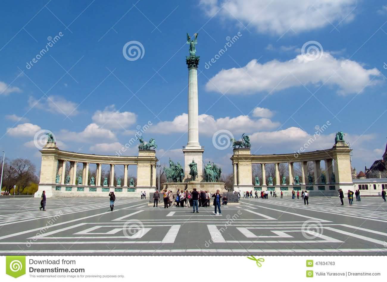 Heroes Square In Budapest Picture