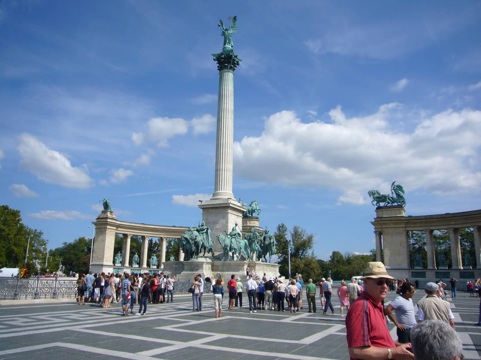 Heroes Square In Budapest