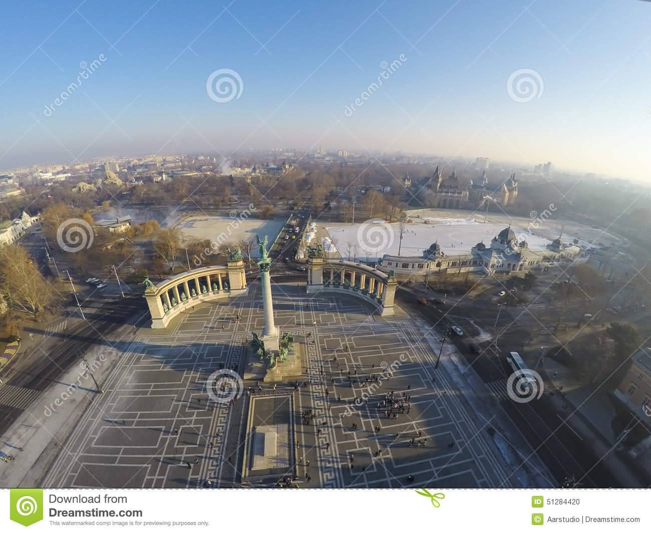 Heroes Square View From Above