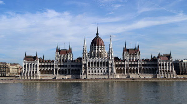 Hungarian Parliament Building As Seen From Buda Castle