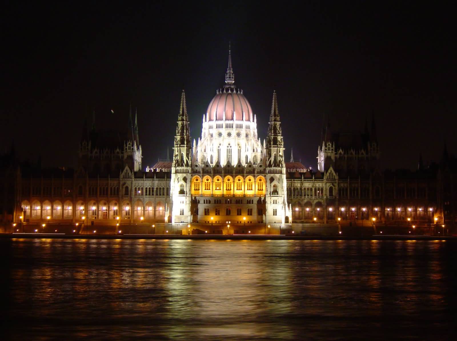 Hungarian Parliament Building Looks Beautiful By Night