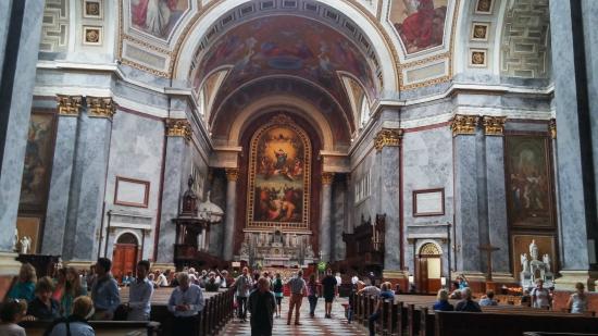 Inside The Cathedral Of Esztergom In Hungary