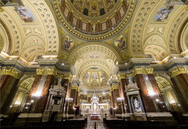Inside View Of The St. Stephen’s Basilica