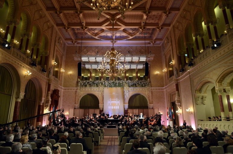 Inside View Of The Vigadó Concert Hall