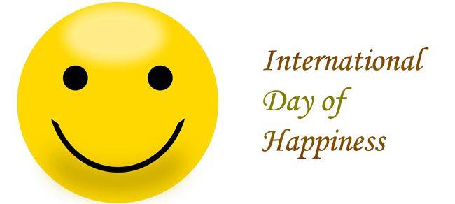 International Day Of Happiness Smiley Facebook Cover Picture