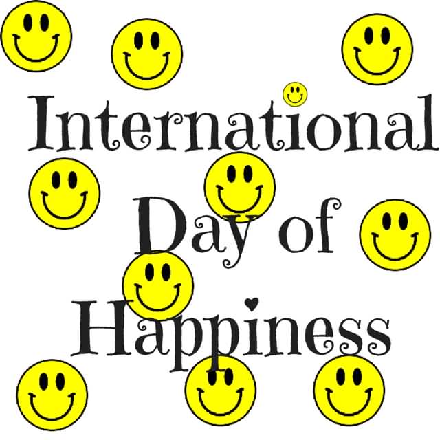 International Day Of Happiness Smileys Picture