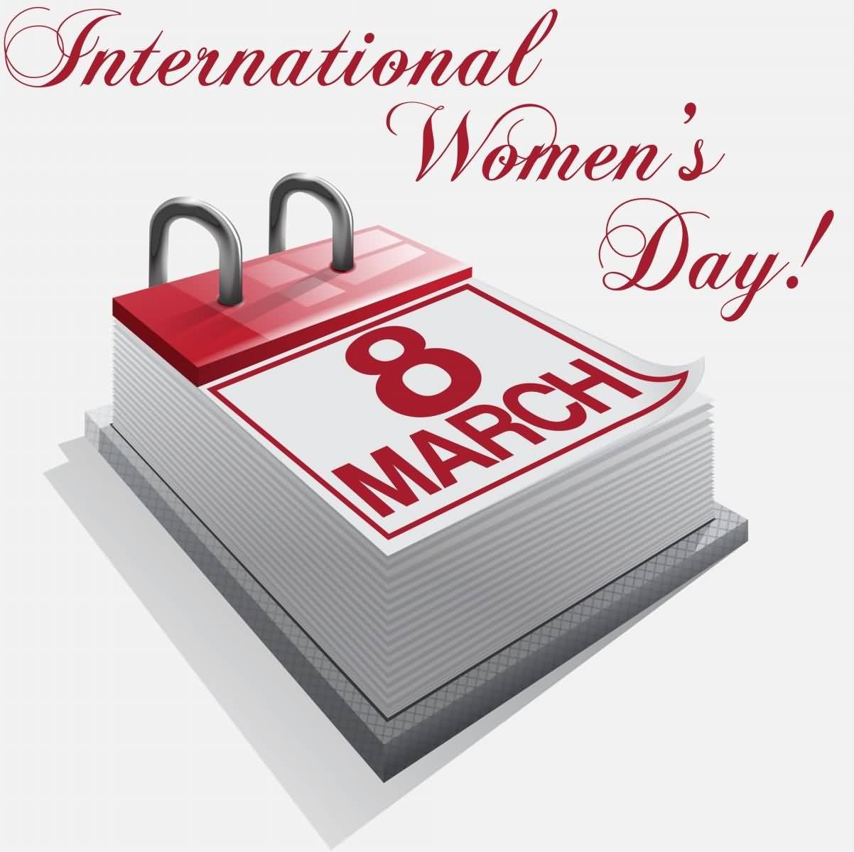 International Women’s Day 8 March Calendar