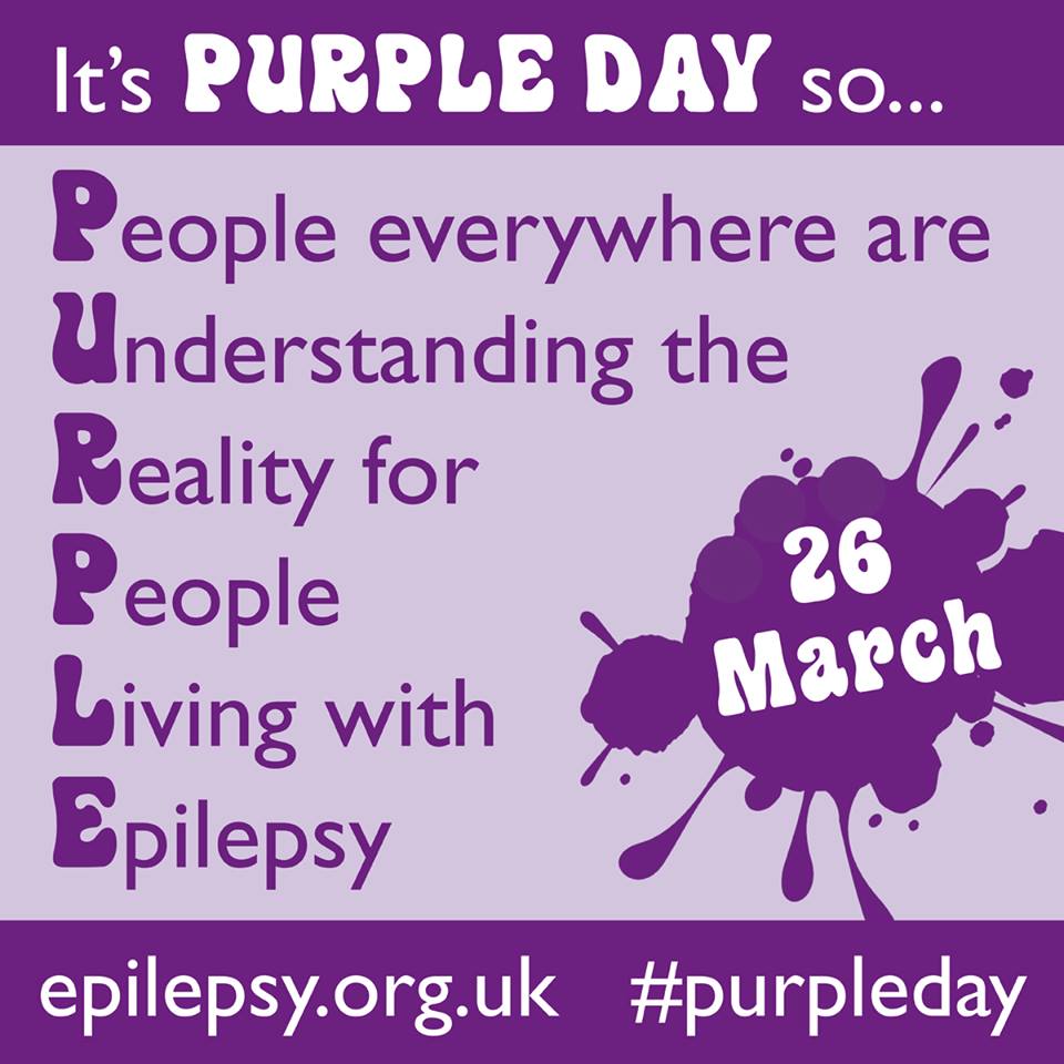 It's Purple Day 26 March