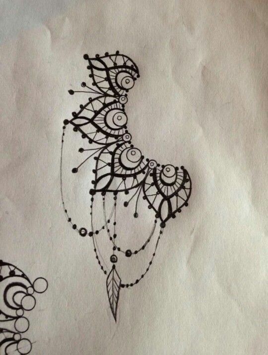 Mandala Flower Tattoo Design