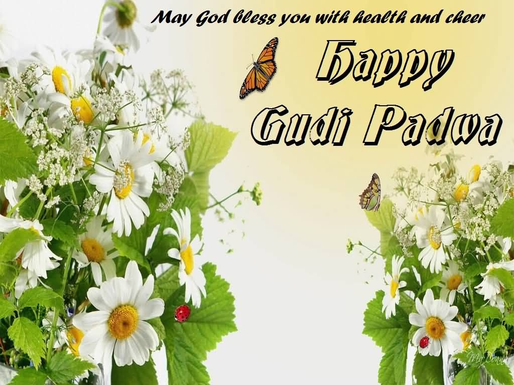 May God Bless You With Health And Cheer Happy Gudi Padwa 2017