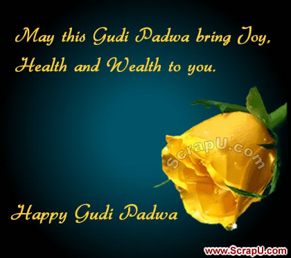 May This Gudi Padwa Bring Joy, Health And Wealth To You Happy Gudi Padwa