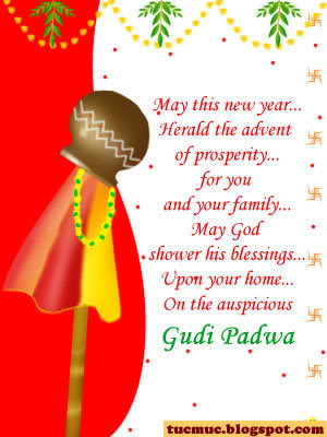 May This New Year Herald The Advent Of Prosperity For You And Your Family Happy Gudi Padwa