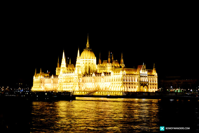 Night Picture Of The Hungarian Parliament Building Across The River