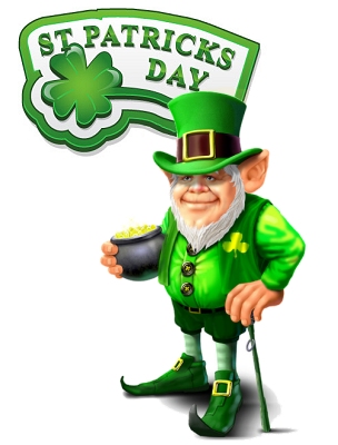 Old Irish Man Wishing You Happy Saint Patrick's Day Card