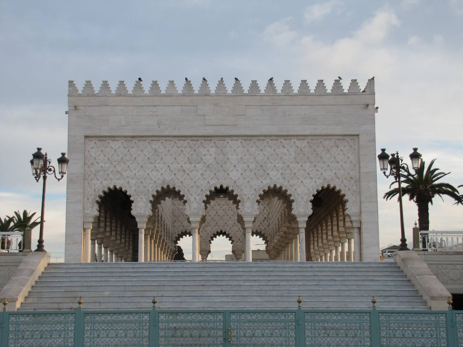 Outside The Mausoleum of Mohammed V
