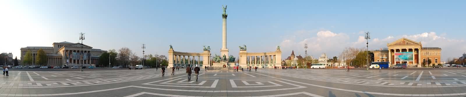 Panorama View Of The Heroes Square