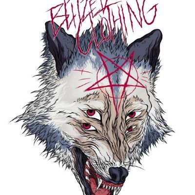 Pentagram And Wolf Head Tattoo Design