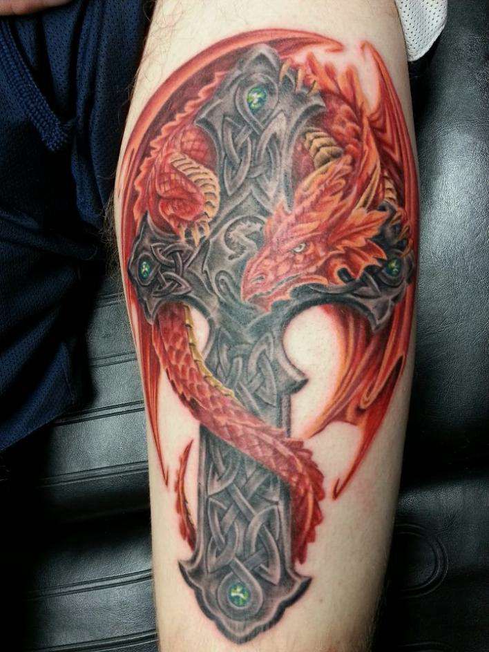 19+ Celtic Dragon Tattoos Pictures And Designs