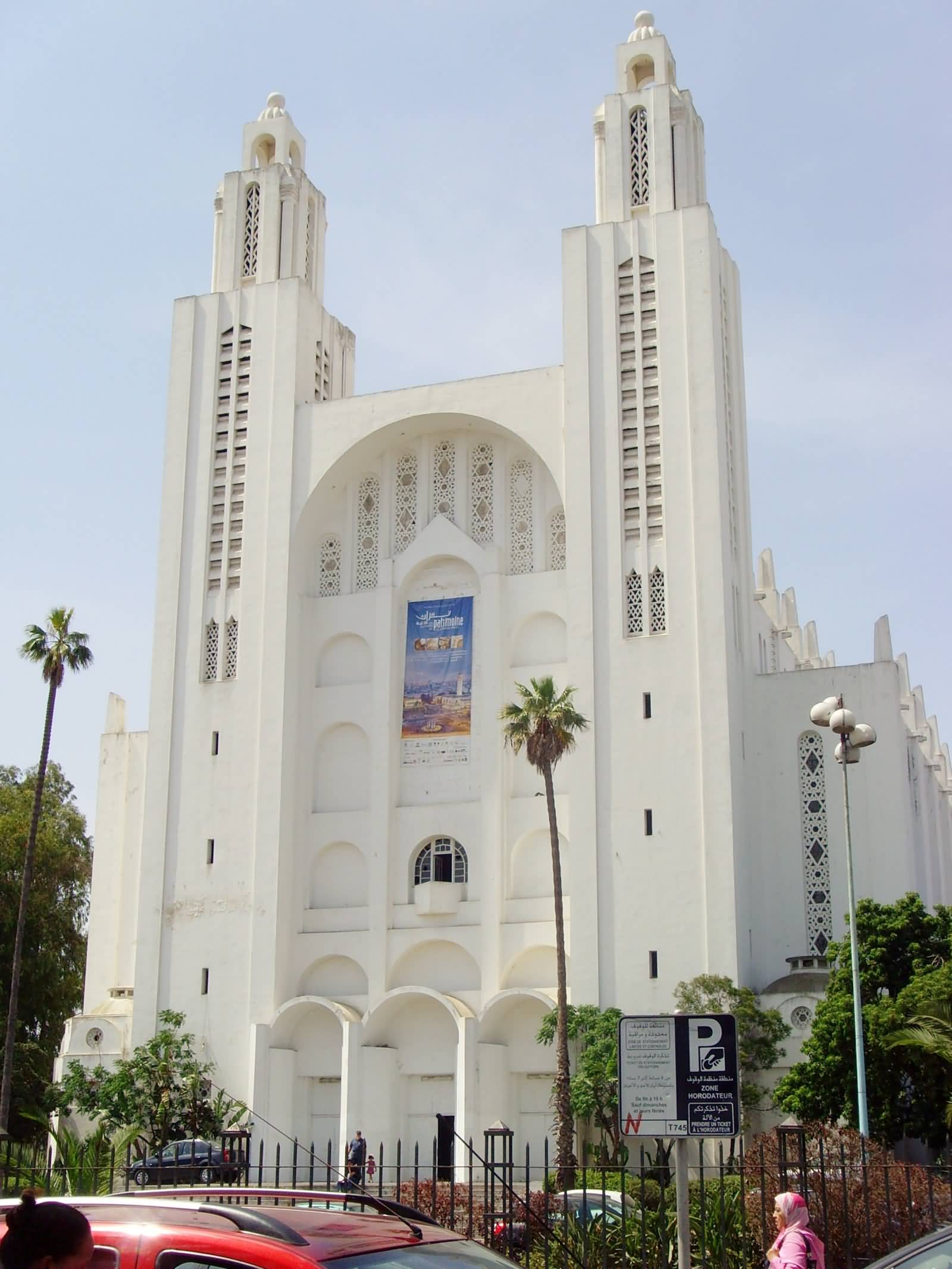 Sacred Casablanca Cathedral In Morocco