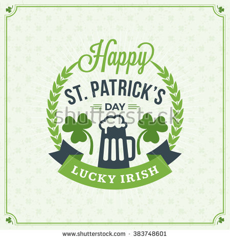 Saint Patrick’s Day Lucky Irish Greeting Card