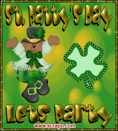 Saint Patty’s Day Lets Party Glitter