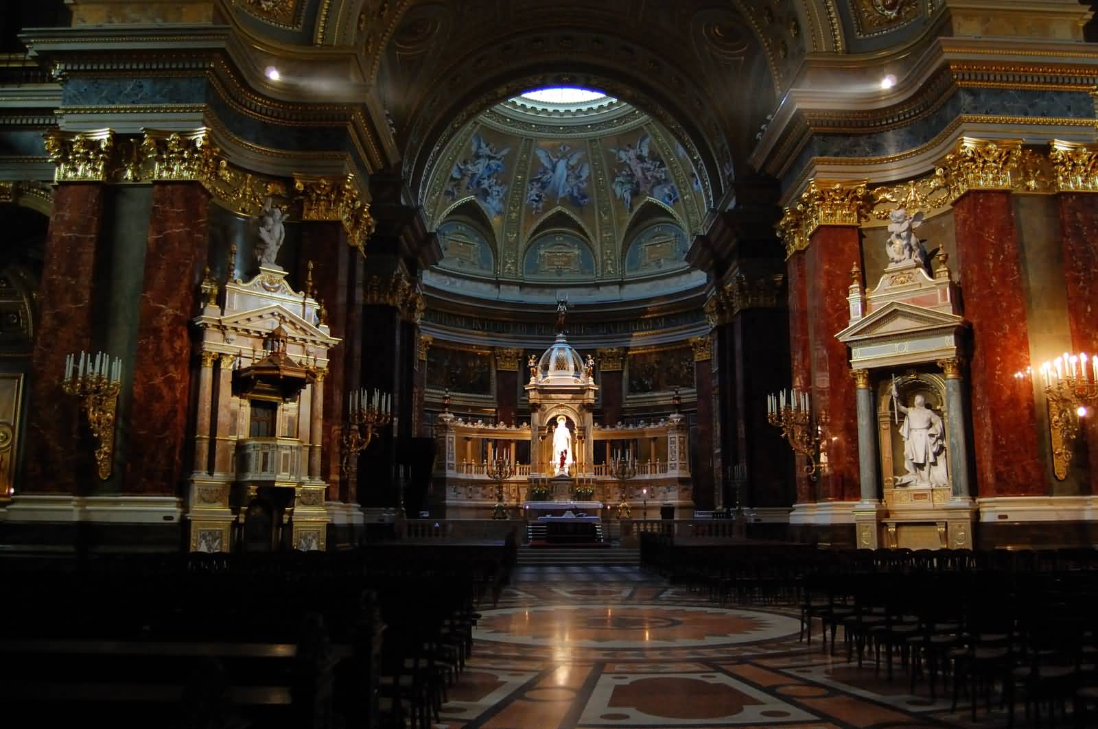 Saint Stephen’s Basilica Budapest Interior