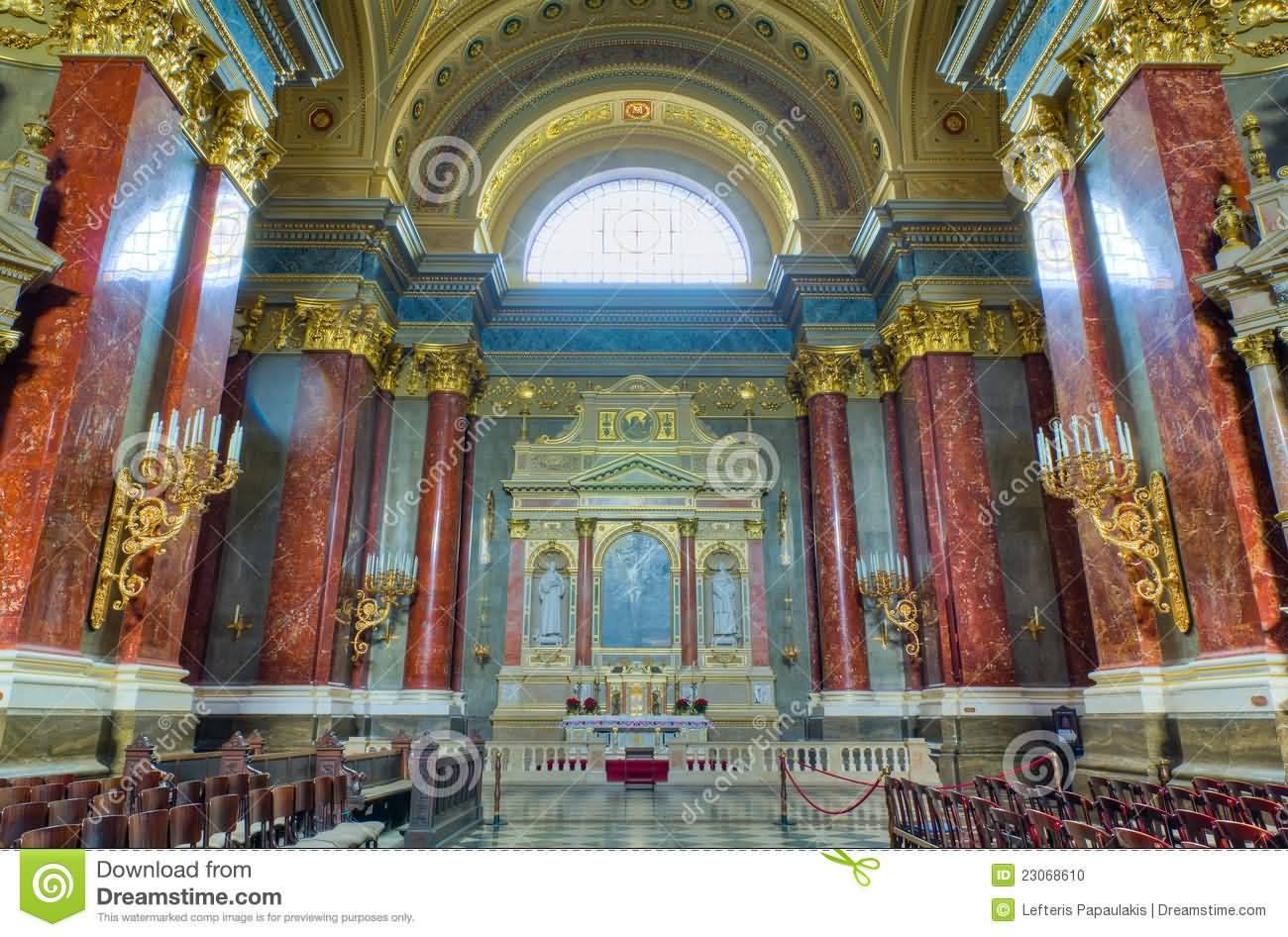 Saint Stephen’s Basilica Interior View