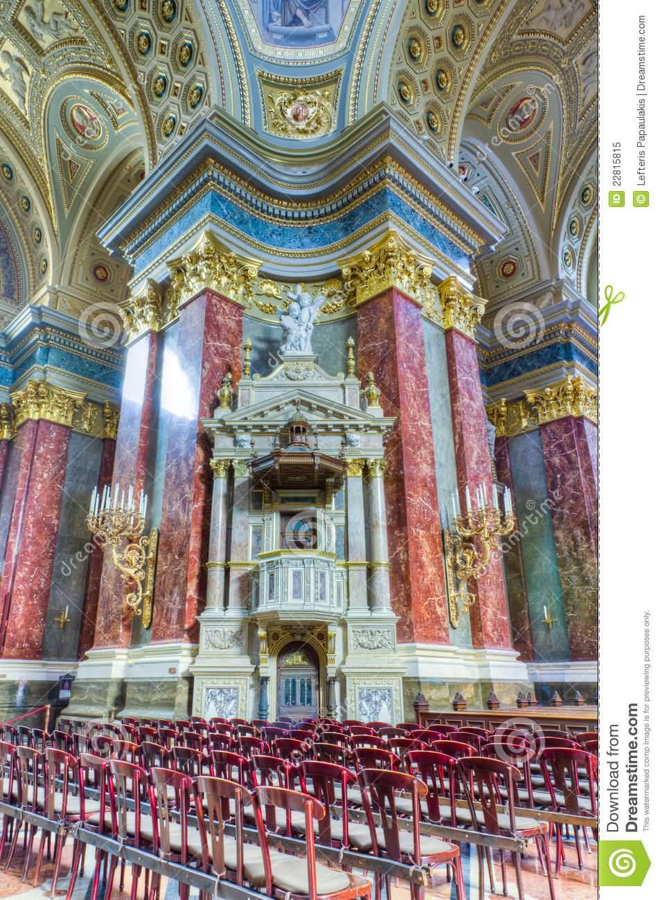 St. Stephen's Basilica Interior, Budapest