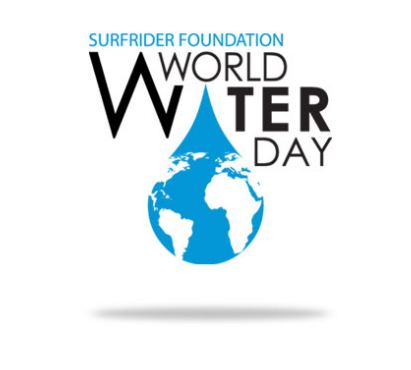 Surfrider Foundation World Water Day Water Droplet Earth Globe