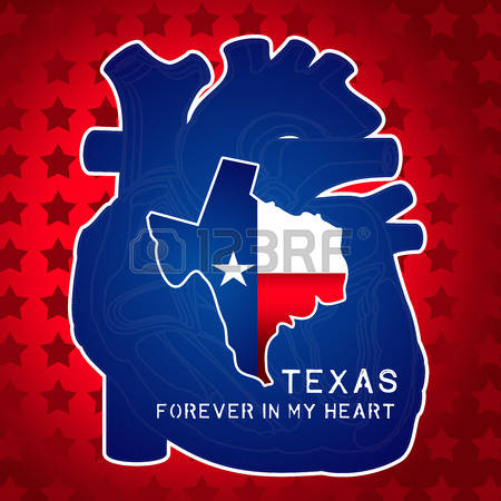 Texas Forever In My Heart HappyTexas Independence Day