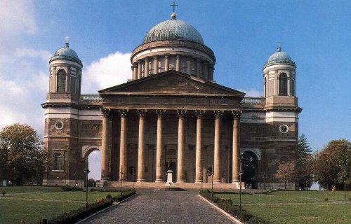 The Esztergom Basilica Front View