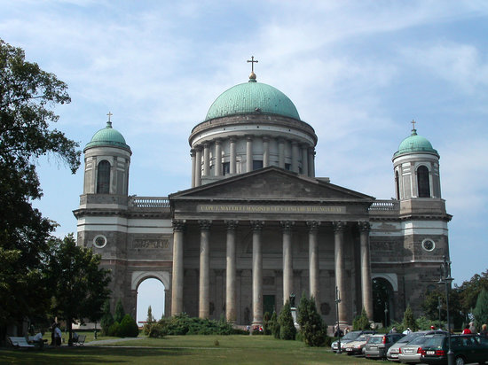 The Esztergom Basilica Front View