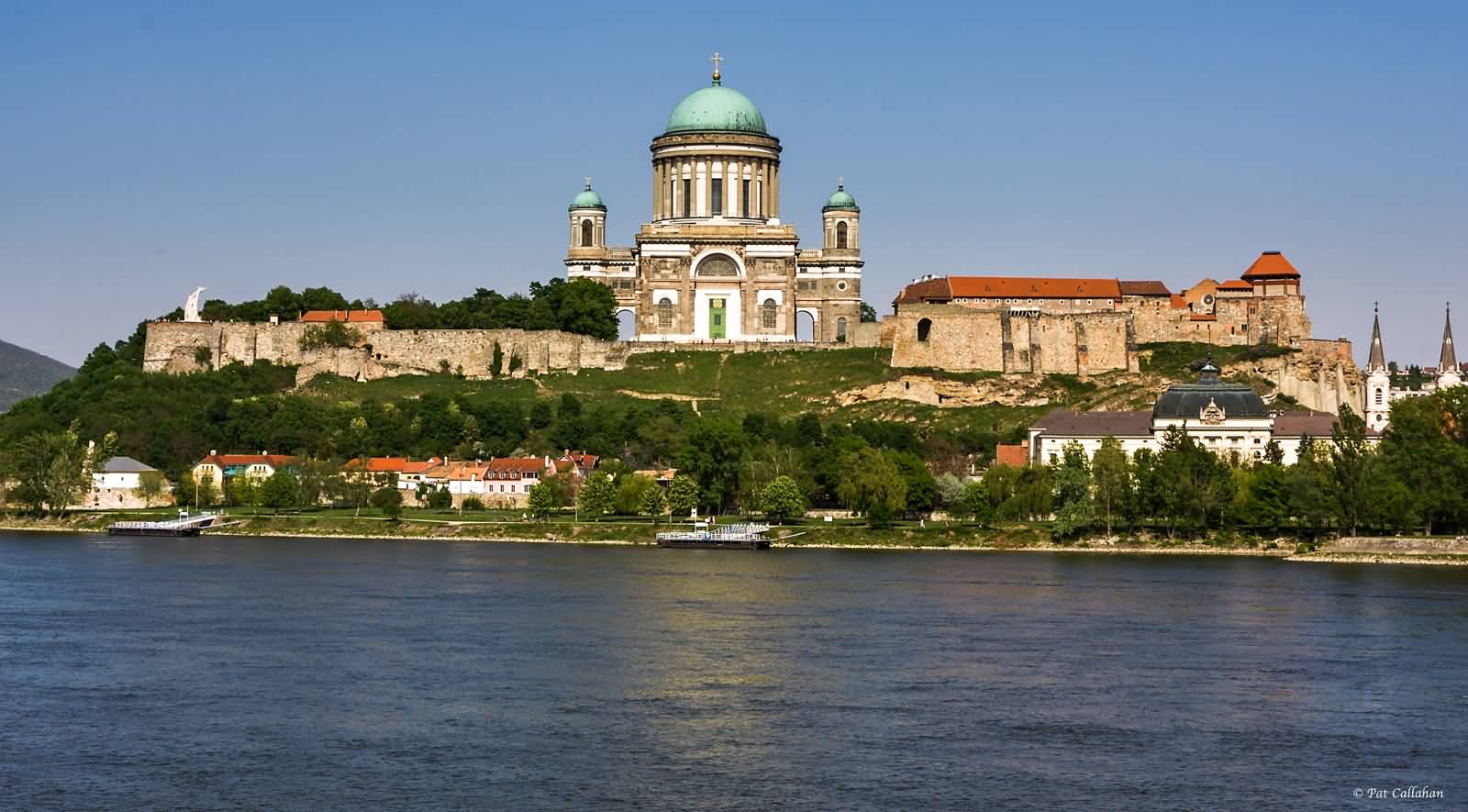 The Esztergom Basilica View Across The River