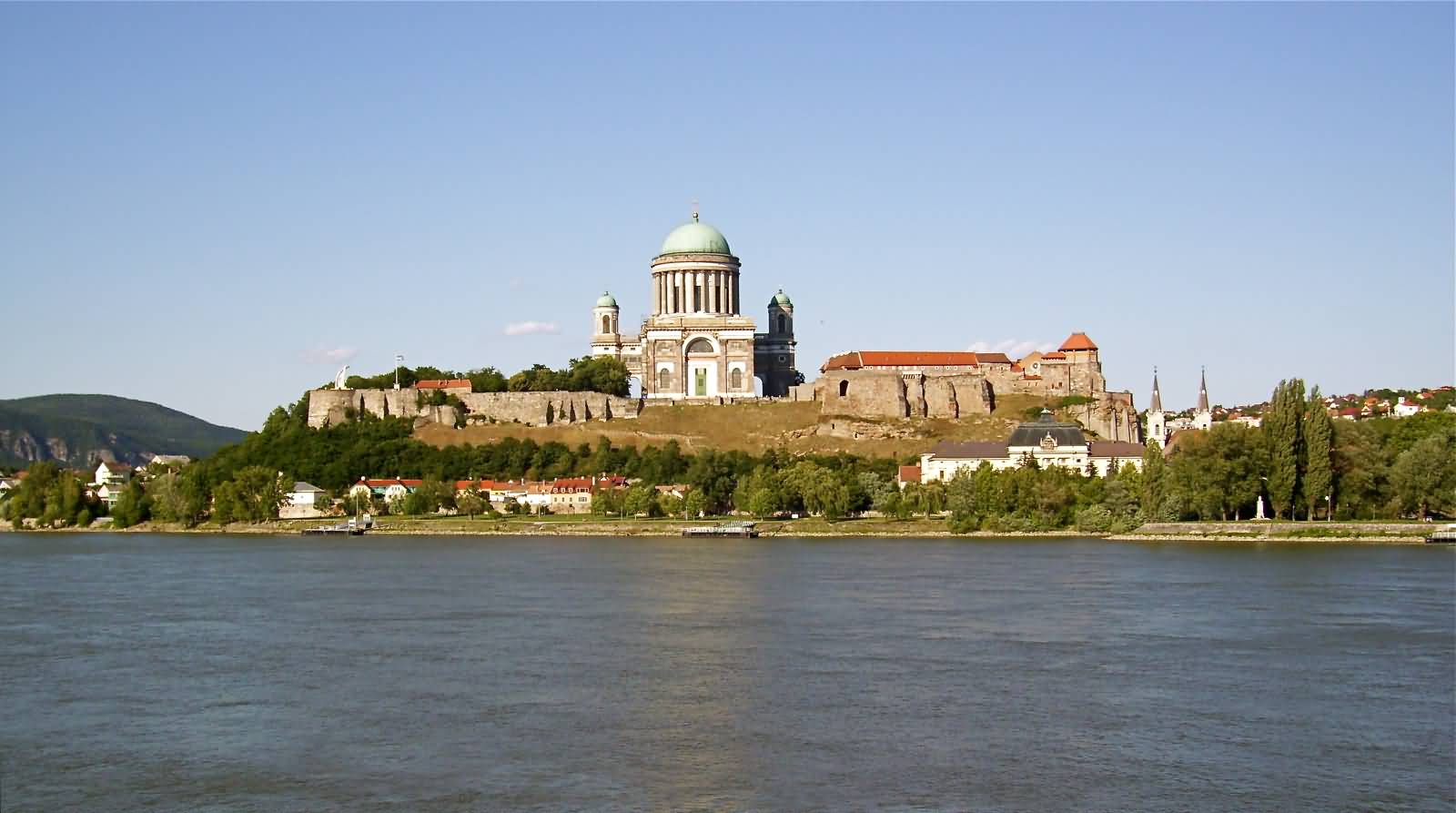 The Esztergom Basilica Viewed FromThe Bridge