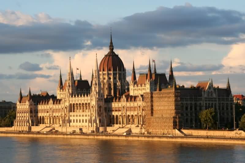 The Hungarian Parliament Building Beautiful Picture