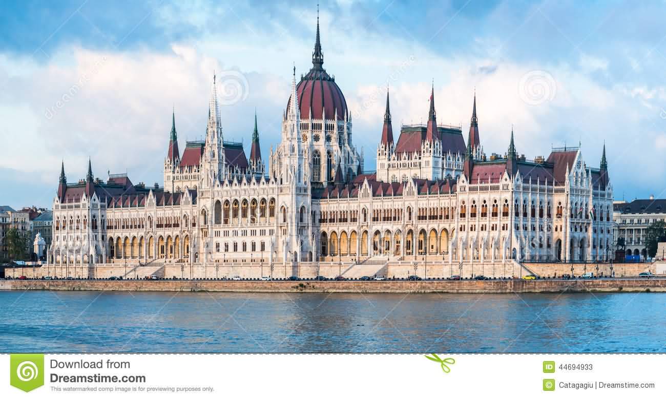 The Hungarian Parliament Building Panorama View